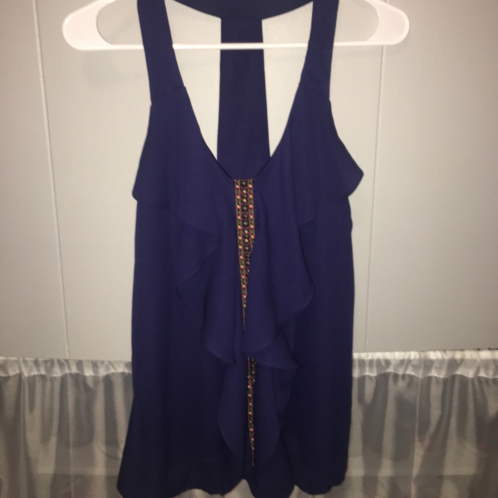 Navy Blue Top